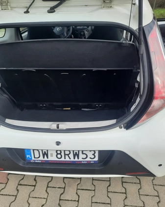 Toyota Aygo cena 26900 przebieg: 75300, rok produkcji 2016 z Wrocław małe 667